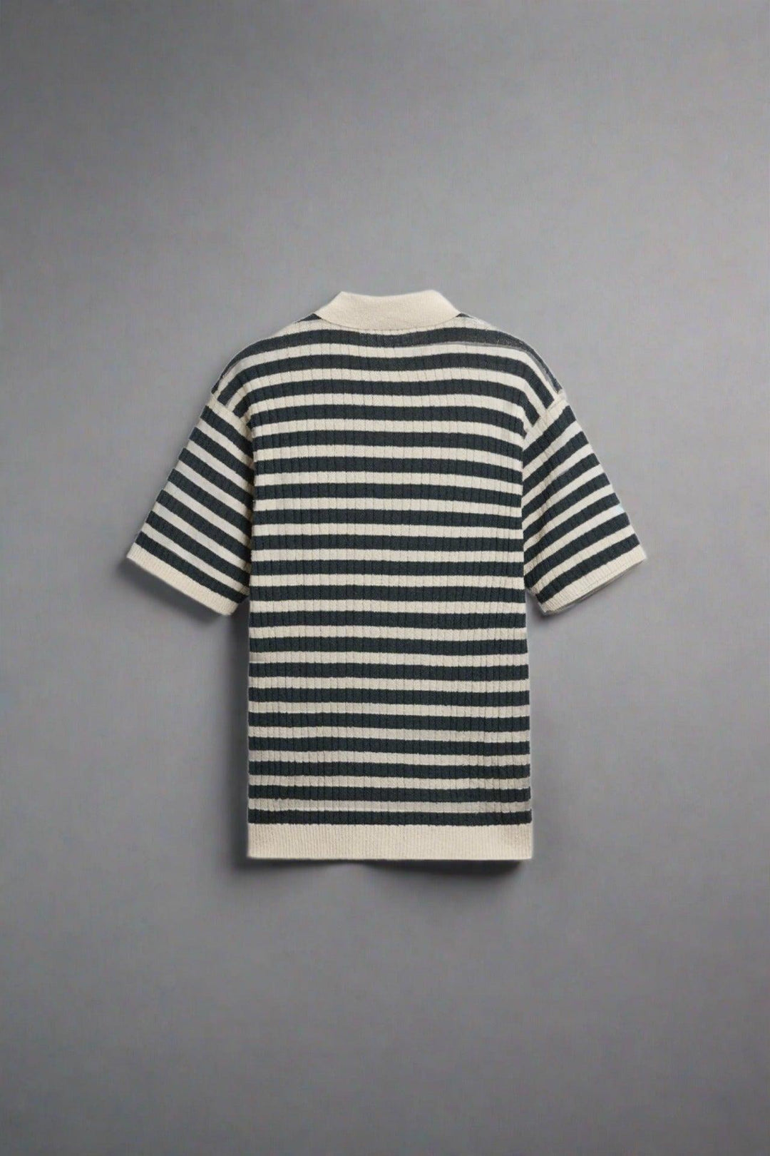 NOBA Gestricktes gestreiftes Polo
