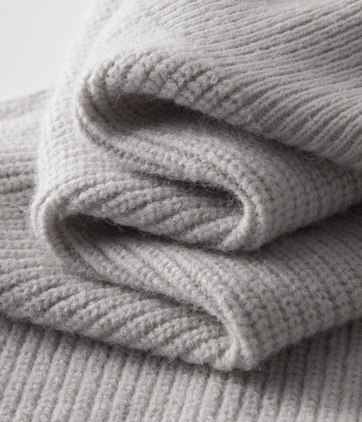 100% Merinowolle ZIPPED CARDIGAN