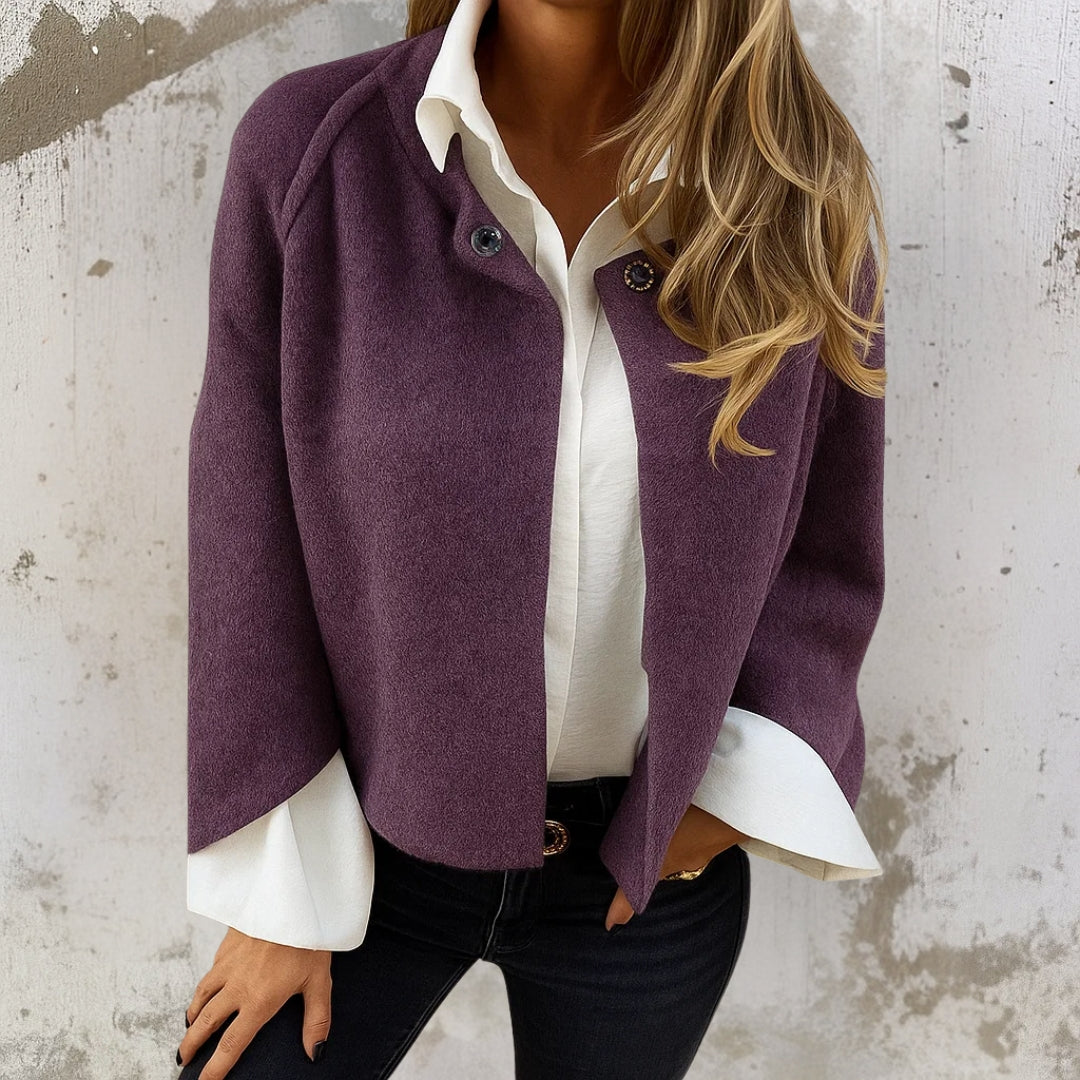 Branna – Elegant Short Cashmere-Feel Jacket