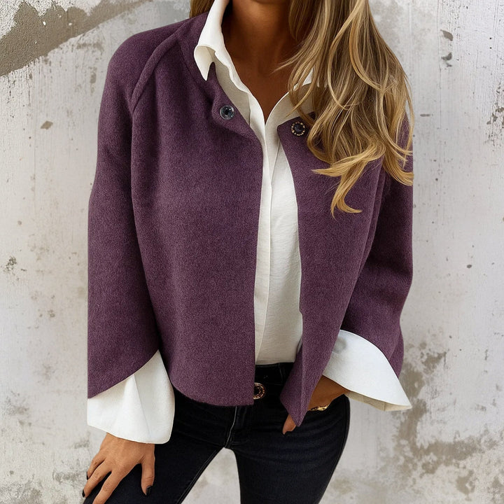Branna – Elegant Short Cashmere-Feel Jacket