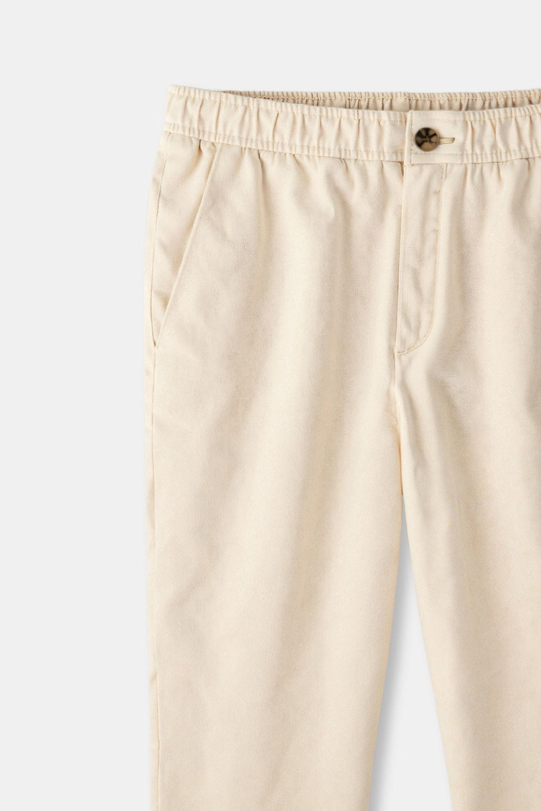 VEDORE Leinenhose Regular Fit Lose Hose
