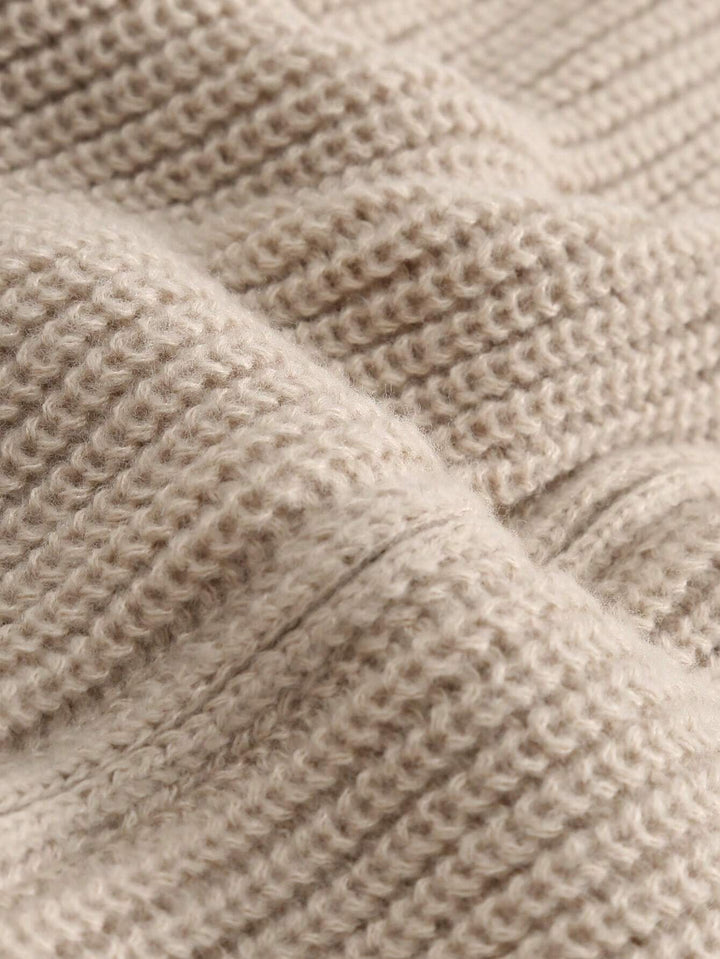 Strickjacke mit Reißverschluss