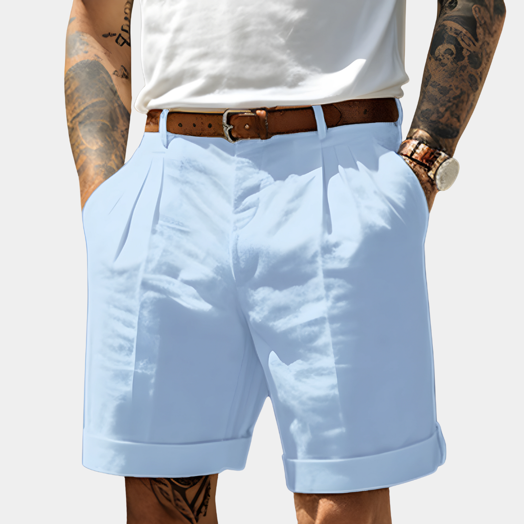 VEDORE | ELEGANT BERMUDA IN BREATHABLE COTTON
