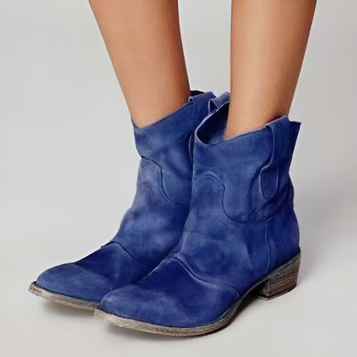 Grace® | Chic Suede Ankle Boots