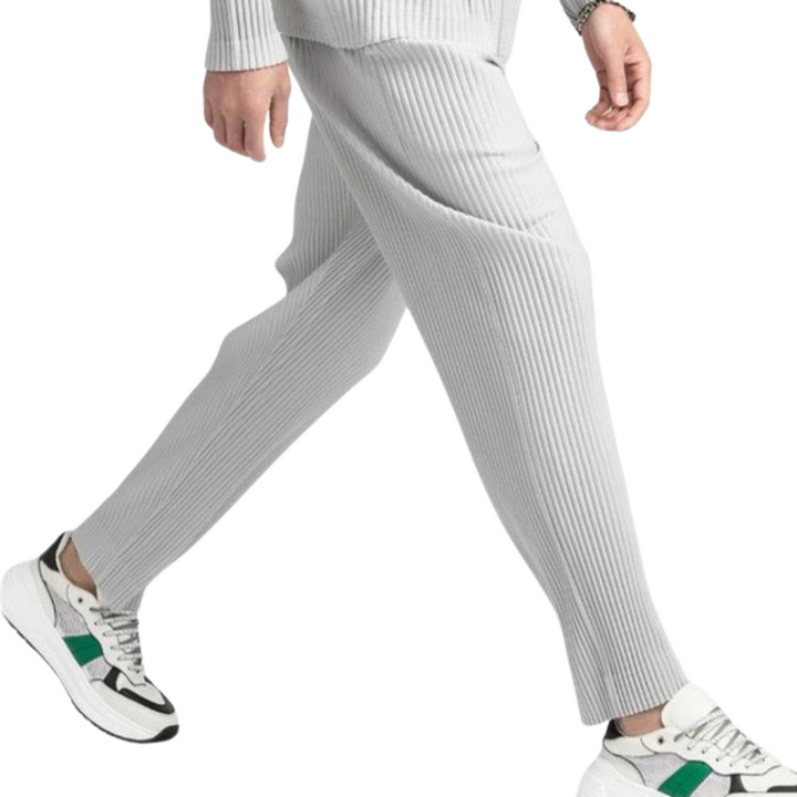 Pisa - Pantalon aus gerippter Baumwolle