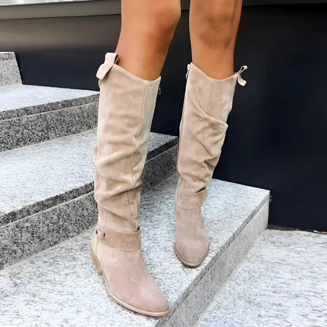 Grace® | Stylish Suede Knee Boots