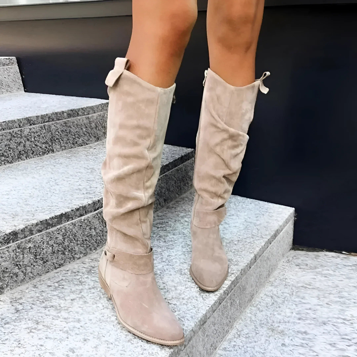 Grace® | Stylish Suede Knee Boots