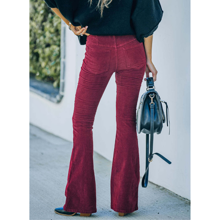Alannah – Classic Corduroy Flare Trousers