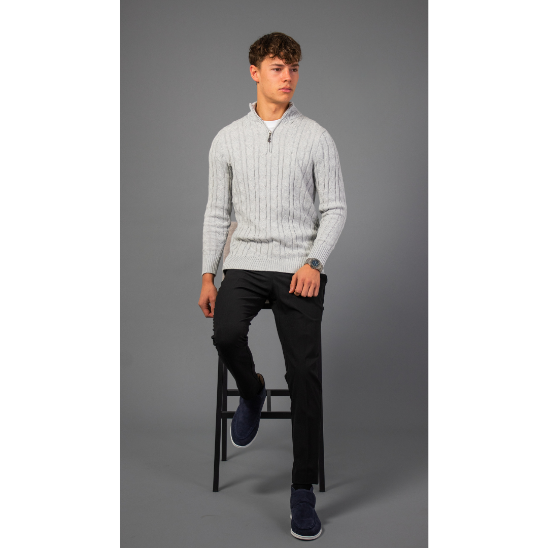 Vedore- Half Zip Sweater