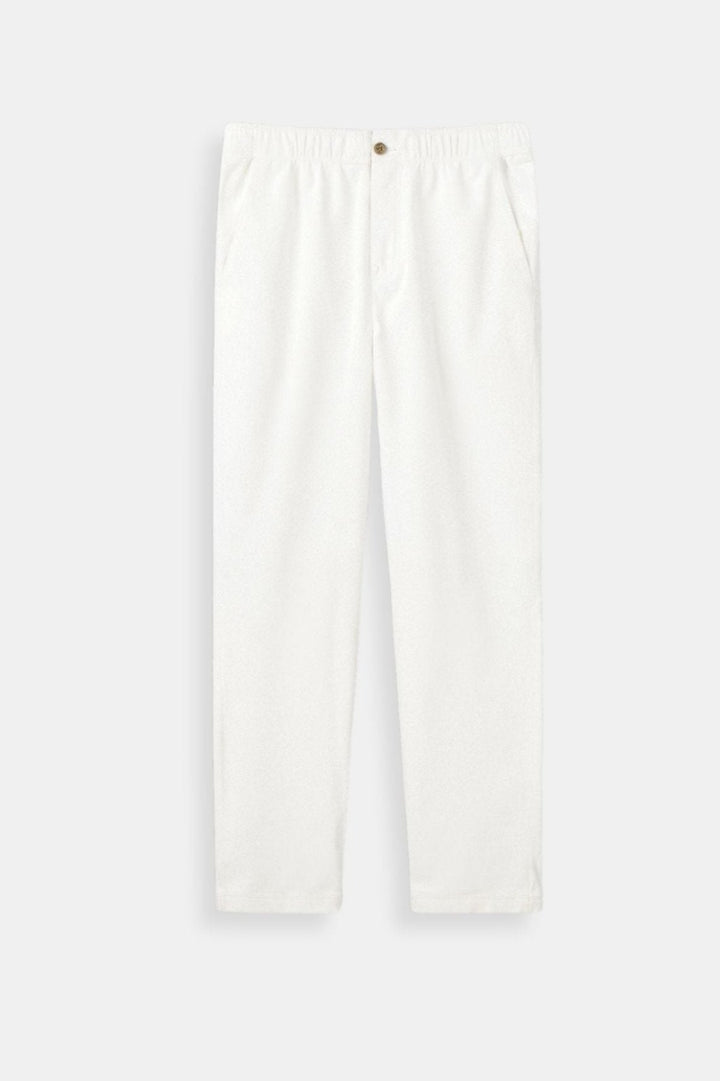 VEDORE Leinenhose Regular Fit Lose Hose