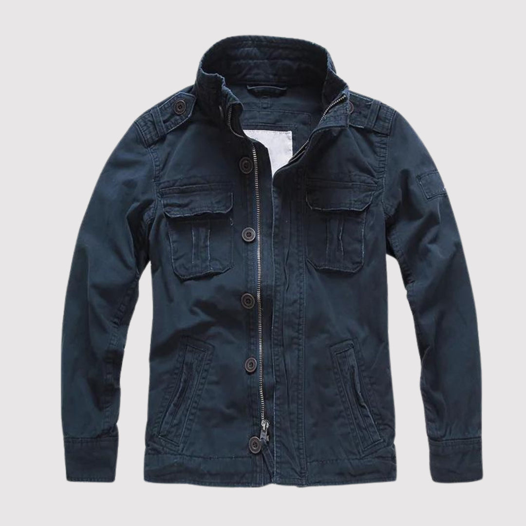 Vedore - Men's Retro Style Denim Jacket