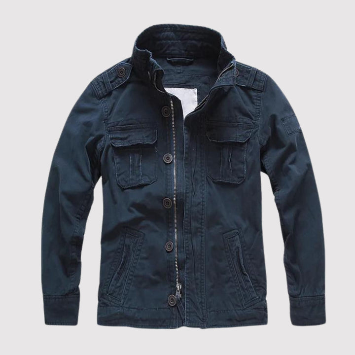 Vedore - Men's Retro Style Denim Jacket