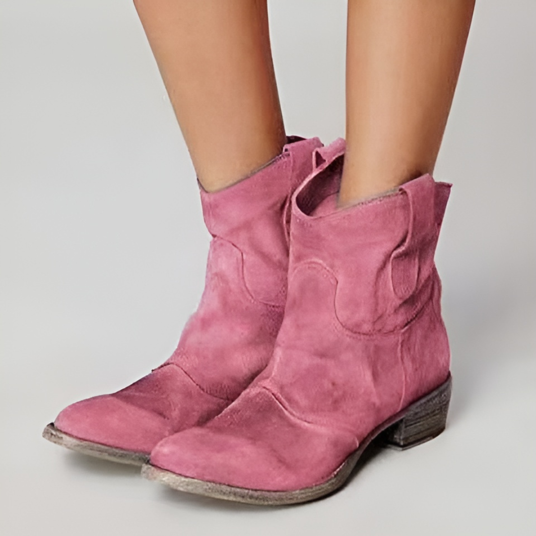 Grace® | Chic Suede Ankle Boots