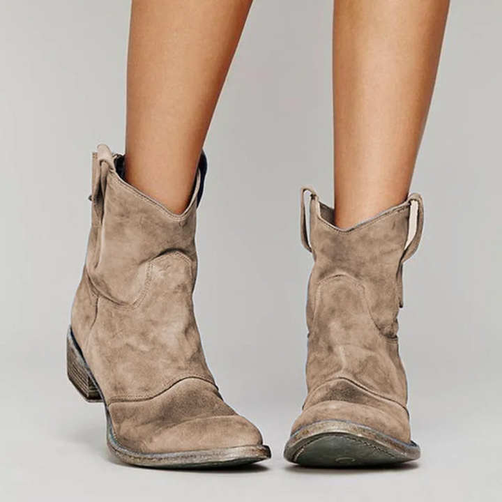 Grace® | Chic Suede Ankle Boots