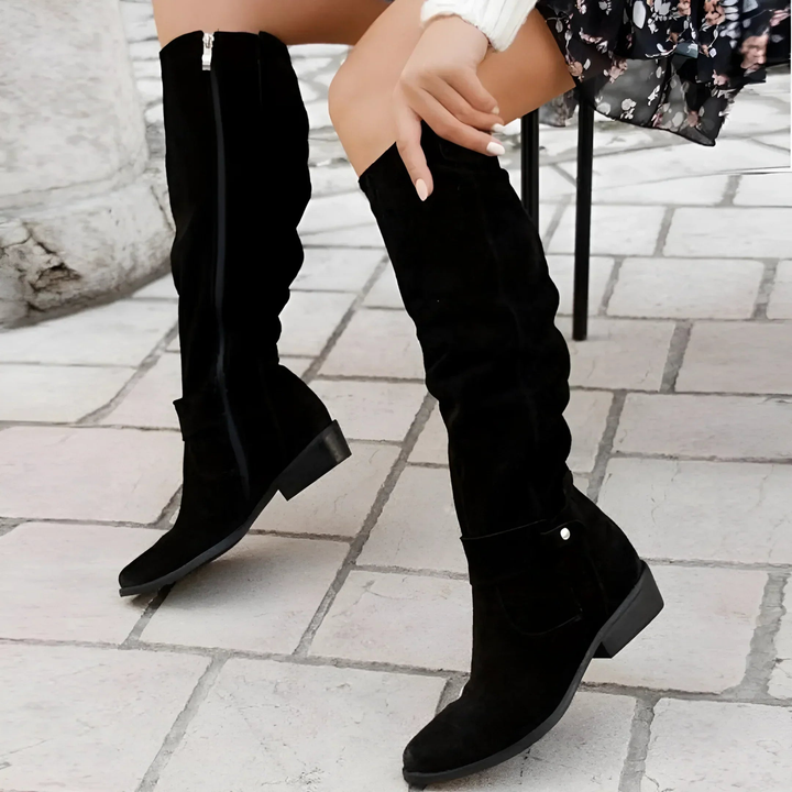 Grace® | Stylish Suede Knee Boots