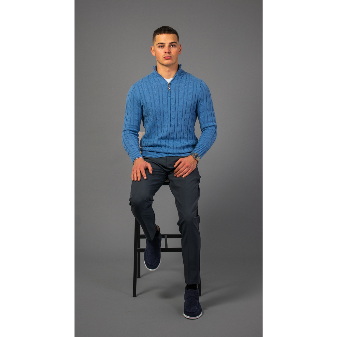 Vedore- Half Zip Sweater