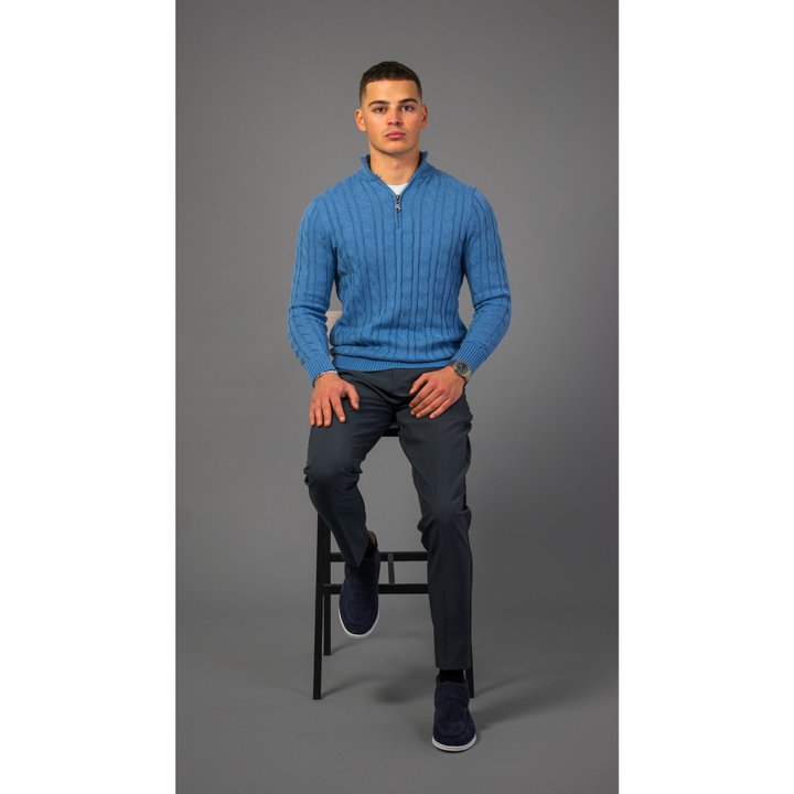 Vedore- Half Zip Sweater