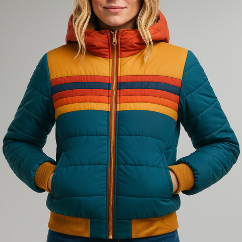 Clodagh – Retro Padded Jacket