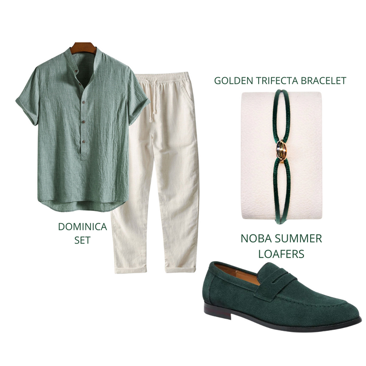 VEDORE 4 piece set- Green