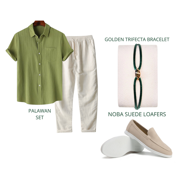 VEDORE 4 piece set- Olive