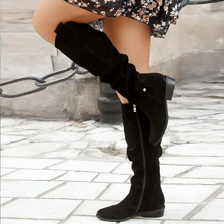 Grace® | Stylish Suede Knee Boots