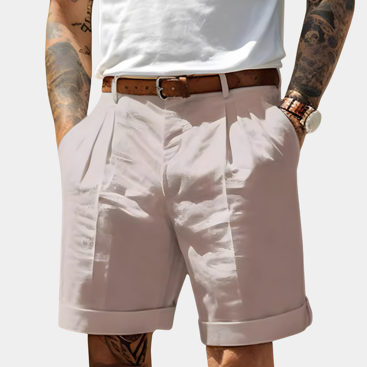 VEDORE | ELEGANT BERMUDA IN BREATHABLE COTTON