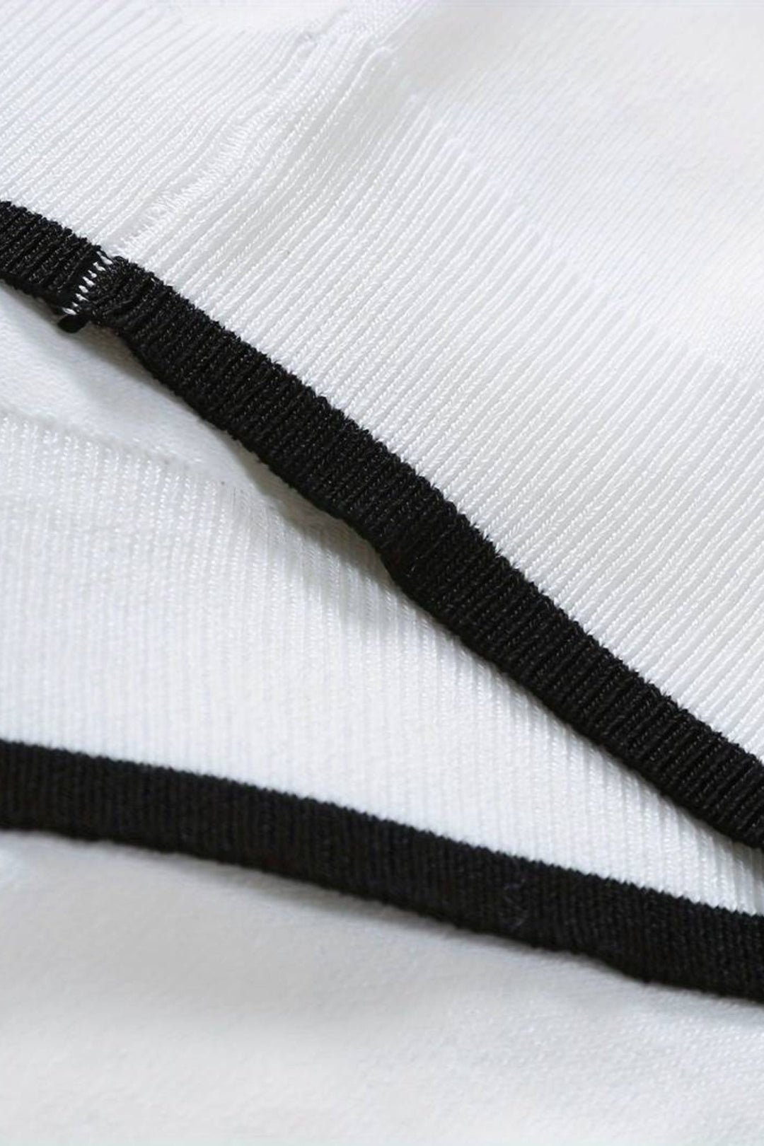 VEDORE gestricktes Quarter Zip Golf Polo