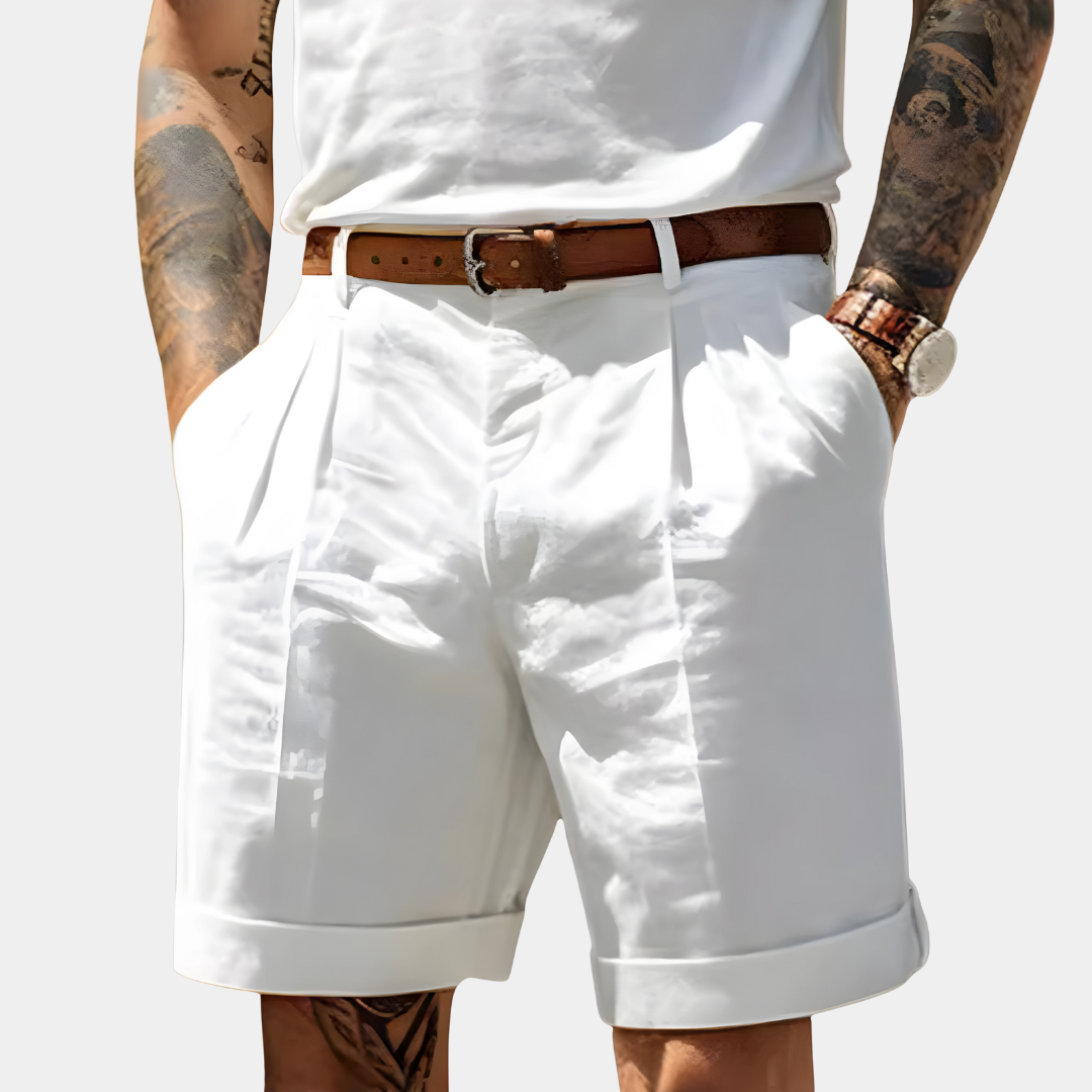 VEDORE | ELEGANT BERMUDA IN BREATHABLE COTTON