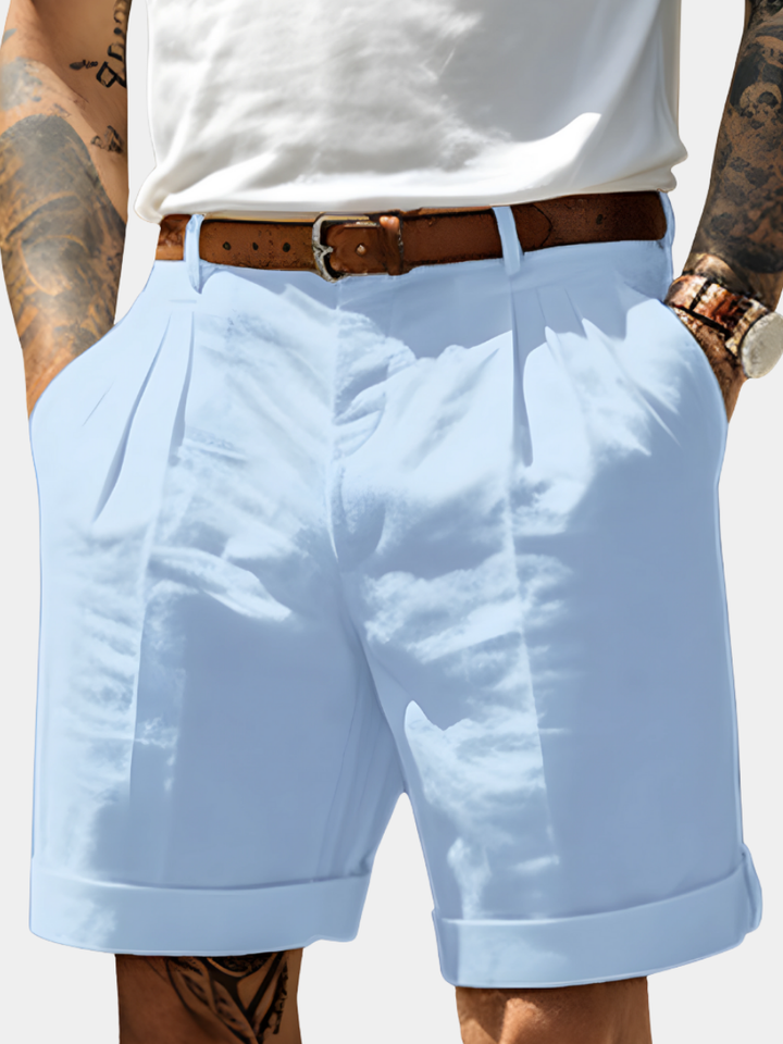VEDORE | ELEGANT BERMUDA IN BREATHABLE COTTON