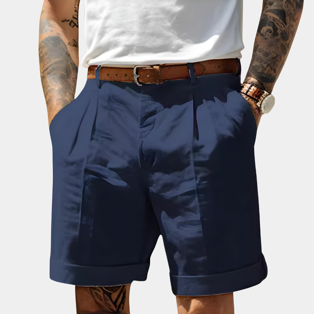 VEDORE | ELEGANT BERMUDA IN BREATHABLE COTTON