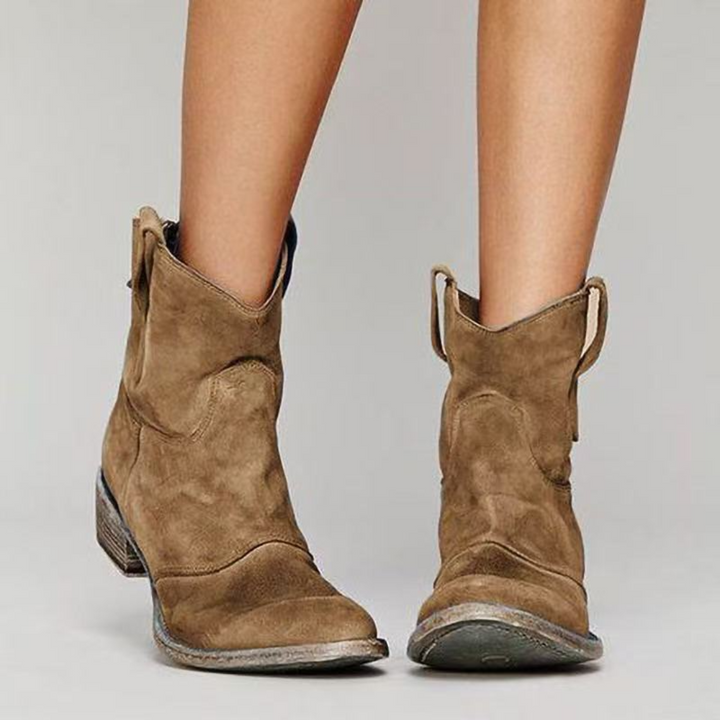 Grace® | Chic Suede Ankle Boots