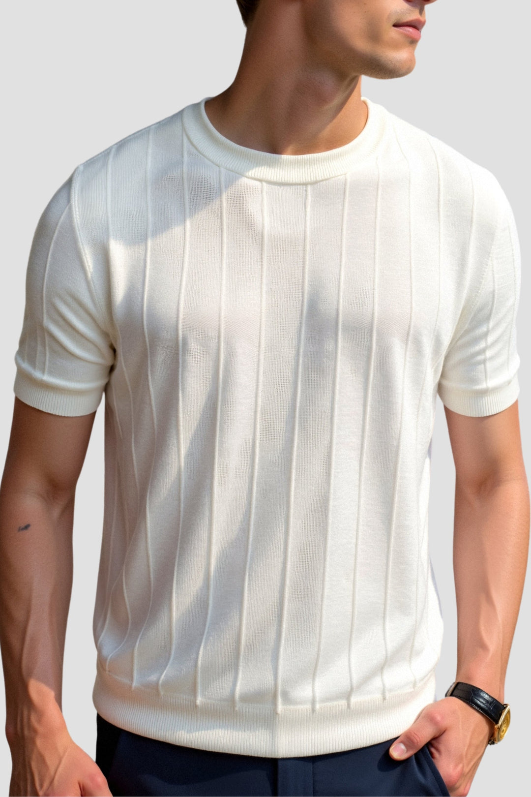Camiseta de rayas VEDORE Classic Heavy
