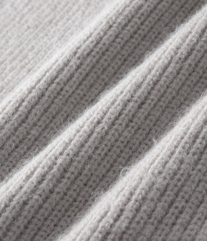 100% Merinowolle ZIPPED CARDIGAN