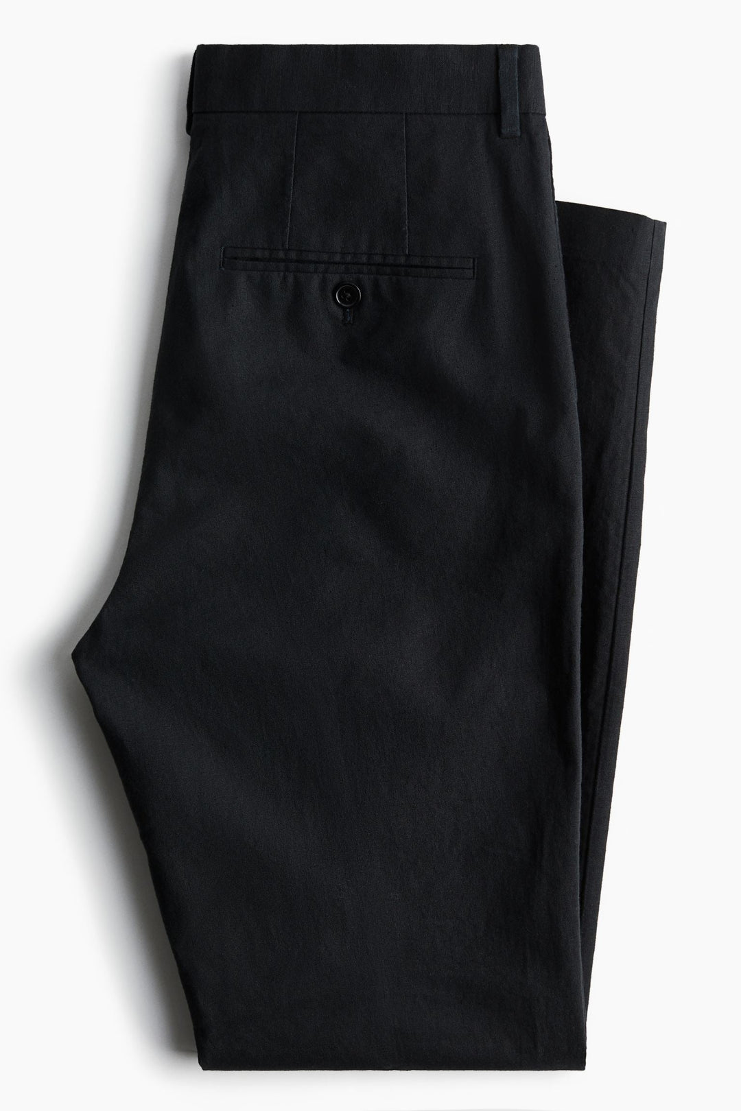 Schlanke spacige elegante Chino-Hose