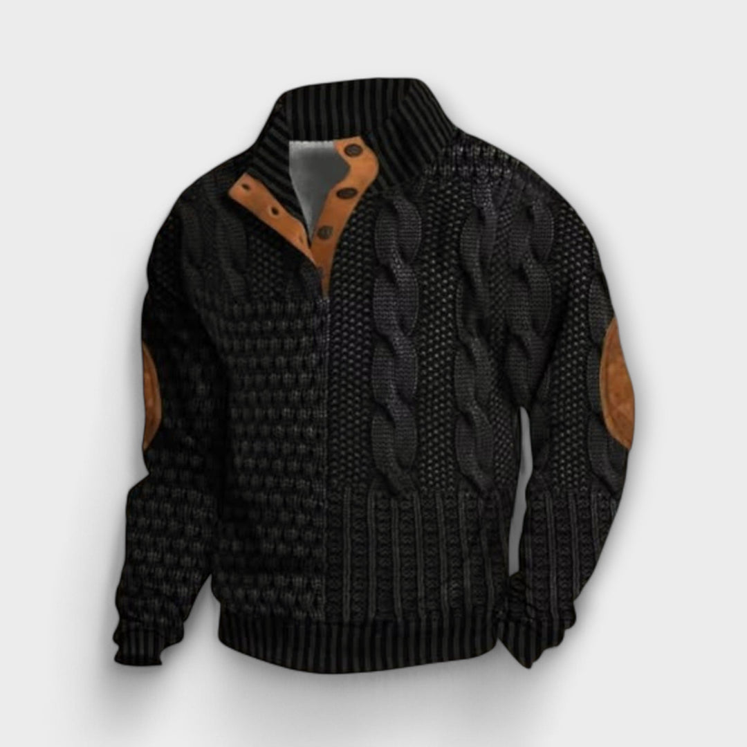 Vedore | Retro Printed Sweater