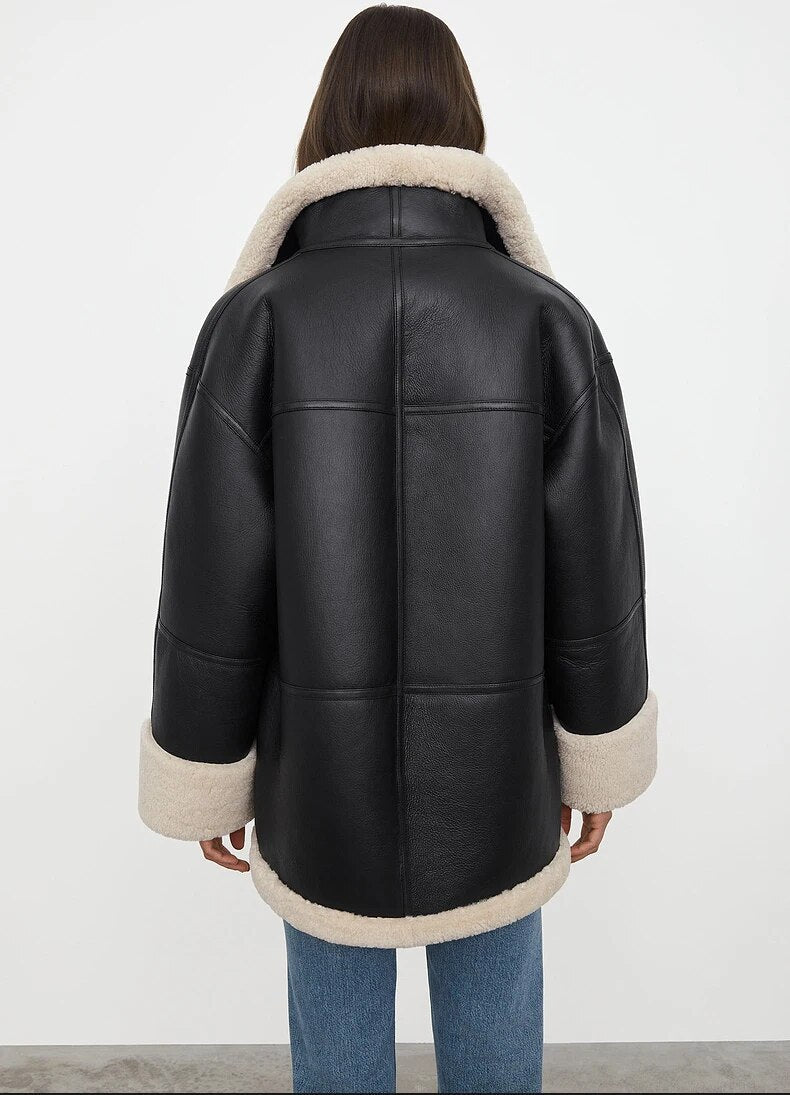 VEDORE - Jacke mit warmem Fellfutter