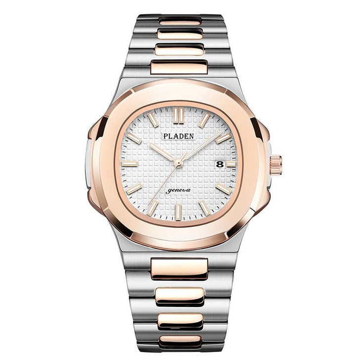 Pladen Edelstahl Uhr