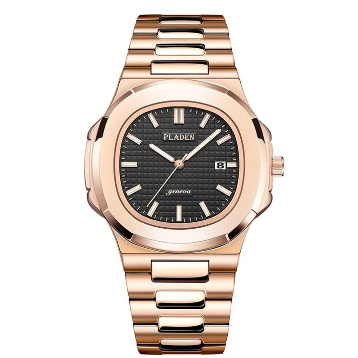 Pladen Edelstahl Uhr