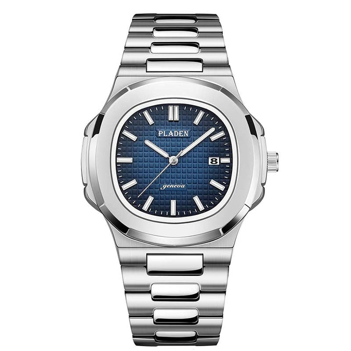 Pladen Edelstahl Uhr