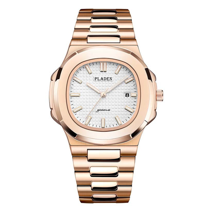 Pladen Edelstahl Uhr