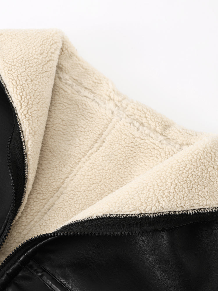 VEDORE - Jacke mit warmem Fellfutter