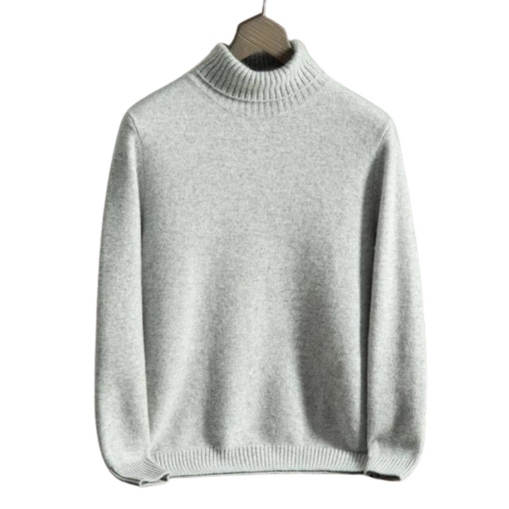 ROLLKRAGENPULLOVER AUS 100% KASCHMIR