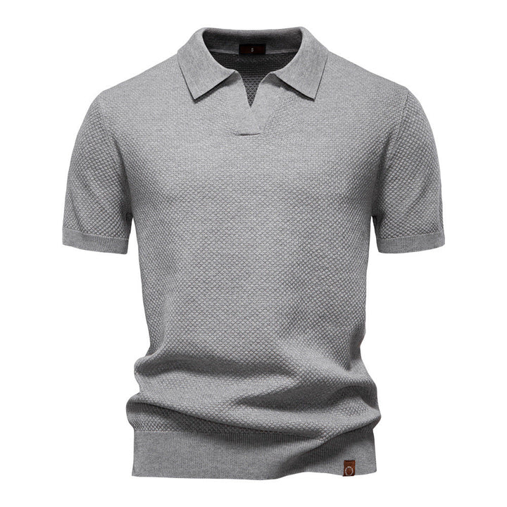 VEDORE | Breathable Short Sleeve Polo