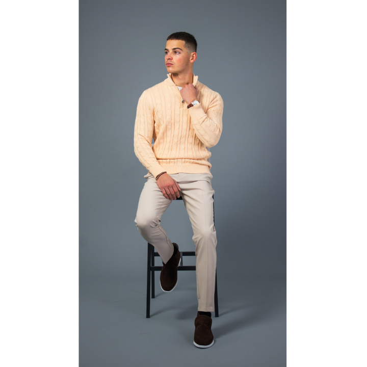 Vedore- Half Zip Sweater