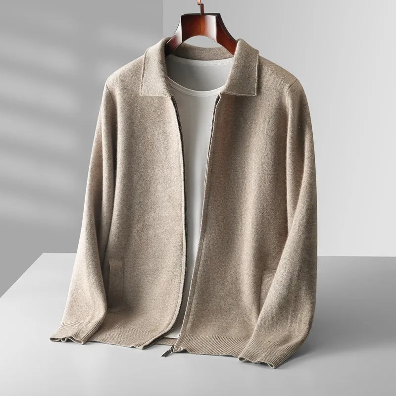 VEDORE Herbst Strickjacke