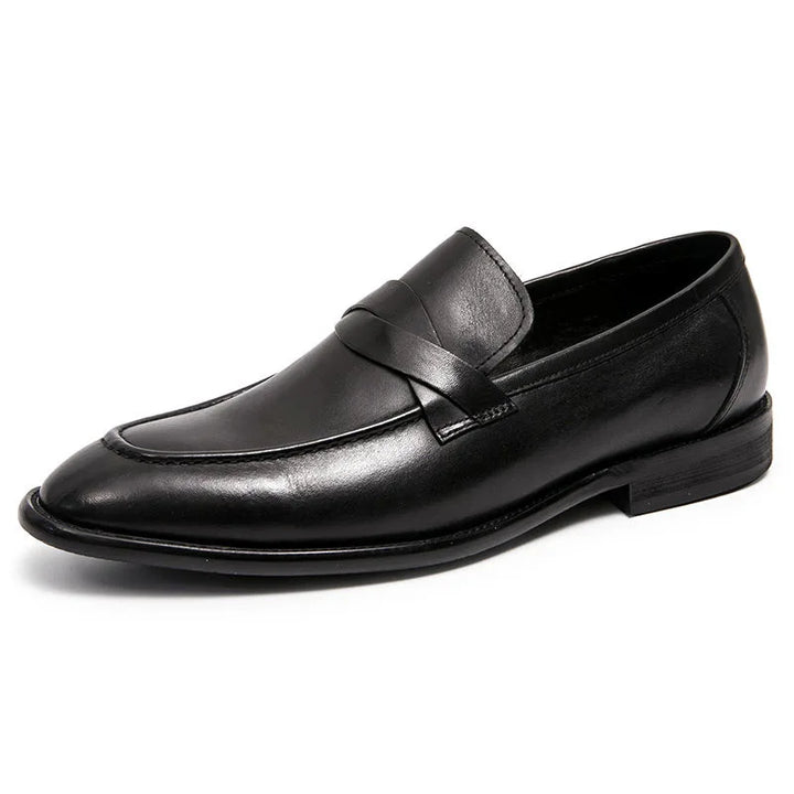 Freizeit-Loafer aus Leder