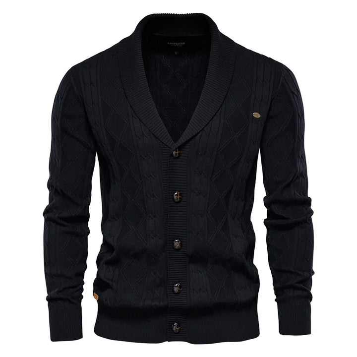 Baumwoll-Strickjacke