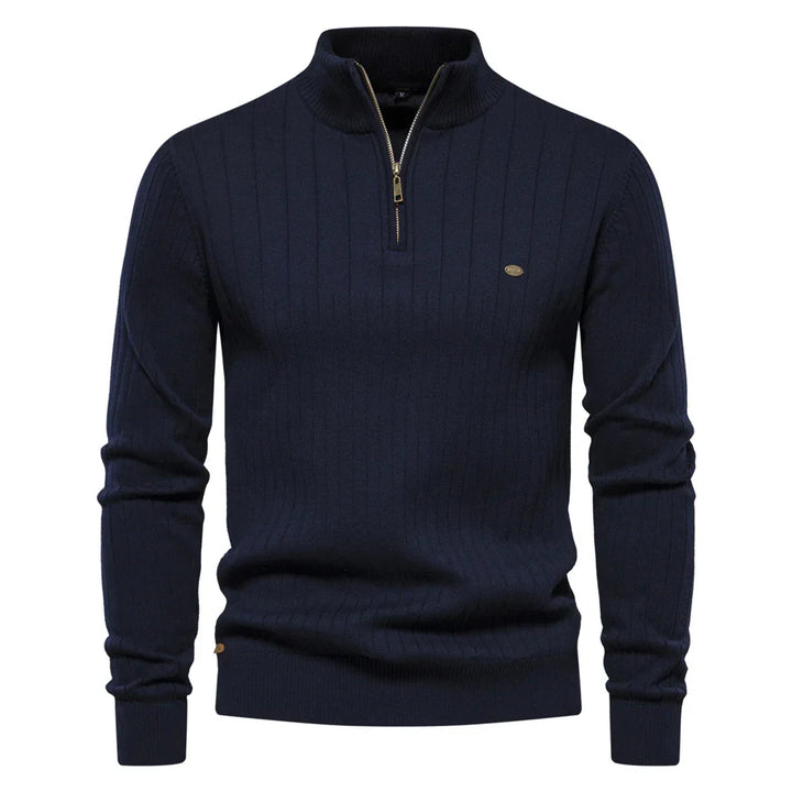 Pullover mit Reißverschluss