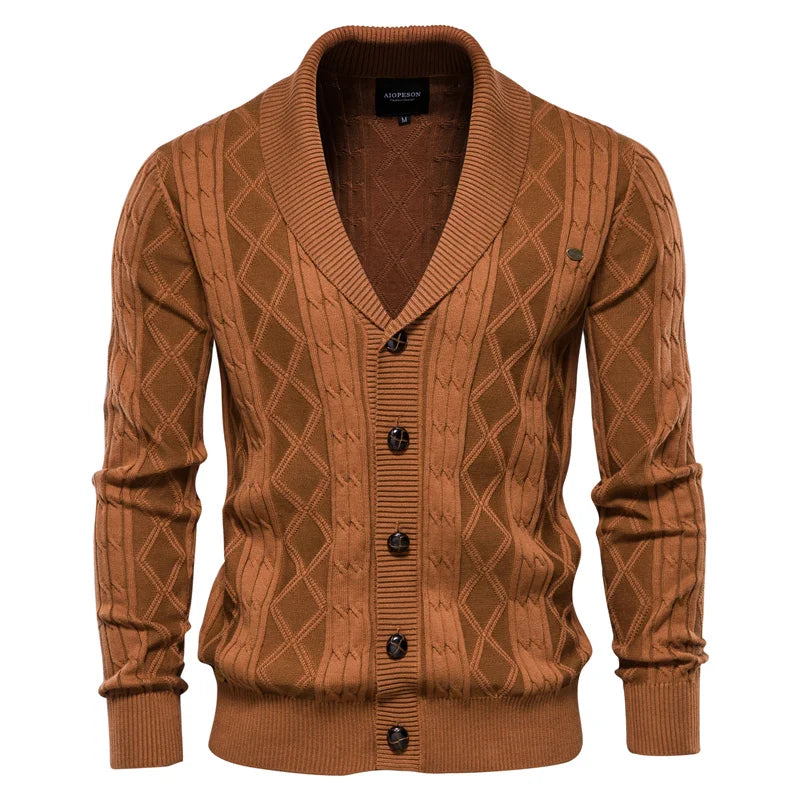 Baumwoll-Strickjacke