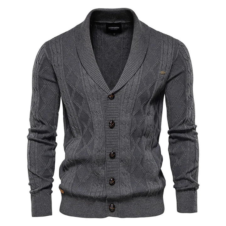 Baumwoll-Strickjacke